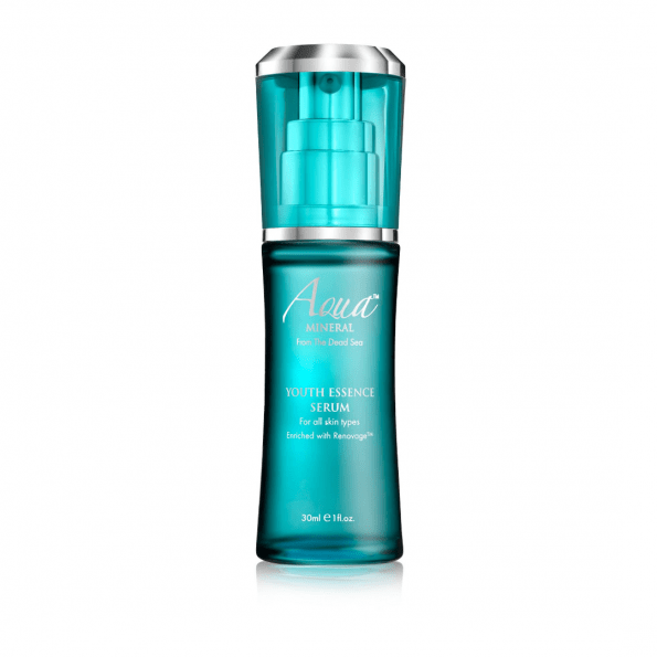 תמונה על רקע תכלת ובתוכה מוצר אחד בקבוק לחיצה בצבע תכלת שהוא בעצם .סרום של 30 מ"ל