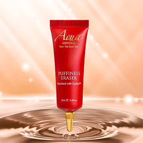 שפורפרת קטנה אדומה עם מכסה זהב  
 שמכילה 25 מ"ל של קרם